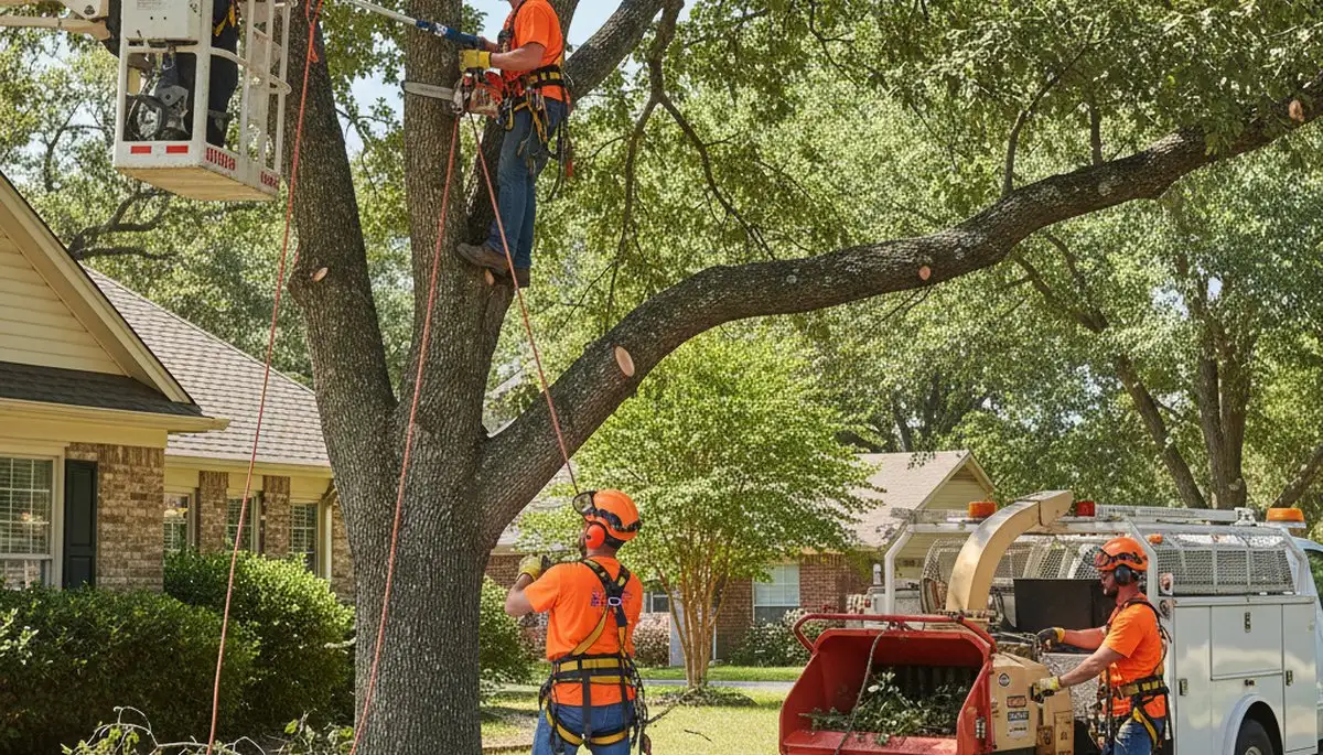 Sarasota, FL tree trimming crew pruning trees for safer, healthier landscapes